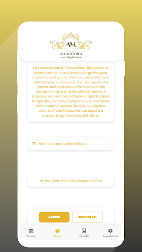 Ad Maiora Screen 2