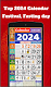 screenshot of 2024 calendar - Bharat