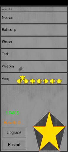 Military Clicker Screen 2