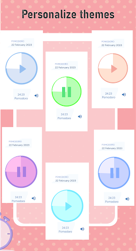 Pomodoro Productivity Timer Screen 2