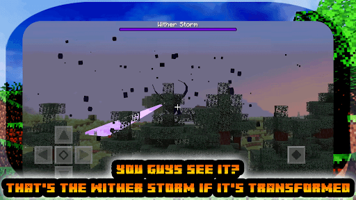 Demon Wither Storm mod MCPE