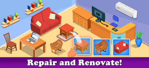 Android application Fix It Boys - Home Design Game screenshort