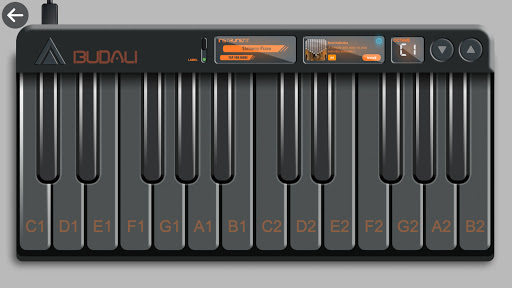 Luminous Virtual Piano Screen 2