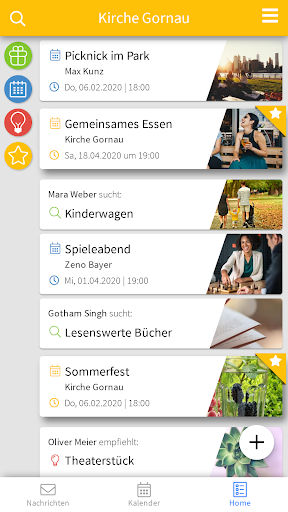 Android application Kirche Gornau screenshort
