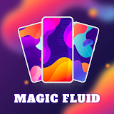Magic Fluids Live Wallpaper 4k icon