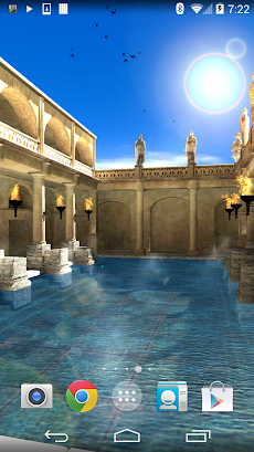 Roman Bath 3D Live Wallpaperのおすすめ画像1