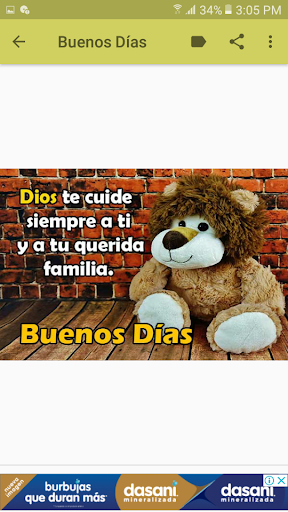 Saludos Diarios Screen 2