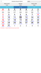 Kalender Screenshot