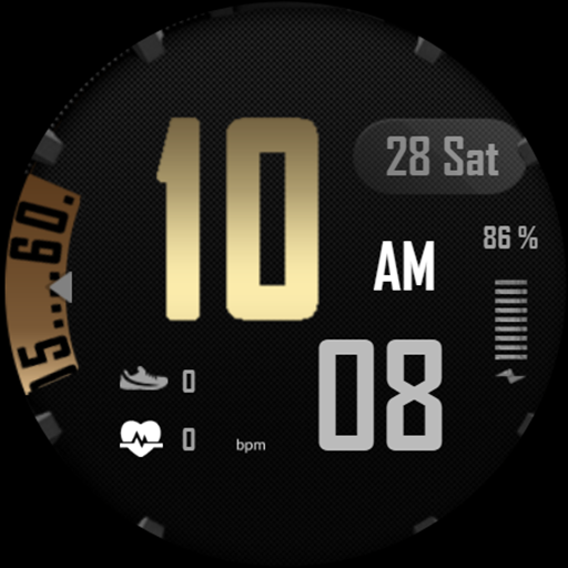 [SSP] Clear Digital Watch Face logo