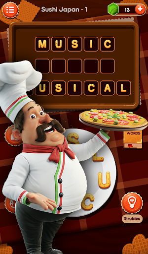 Word Puzzle Chef 14 screenshots 1