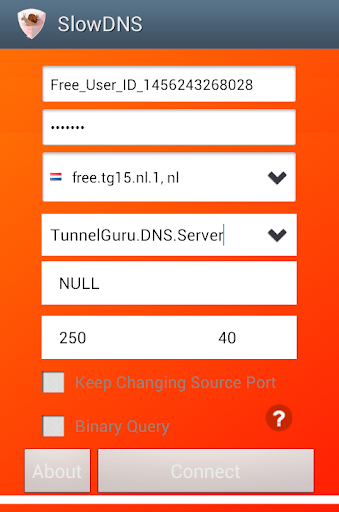 VPN Over DNS  Tunnel : SlowDNS 2.6.3 Screenshots 1