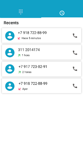Aranda Dialer Screen 3