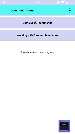 Command Prompt  Screenshots 1