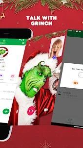 Video Call Grinch Christmas
