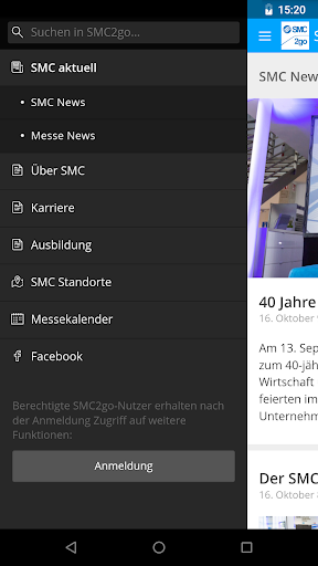 SMC2go Screen 2