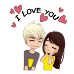 Cover Image of Download Love Animated Stickers for WhatsApp WAStickerApps 1.0 APK