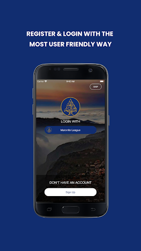 Android application Maronite League screenshort