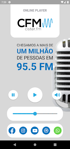 Rádio Cister Screen 2