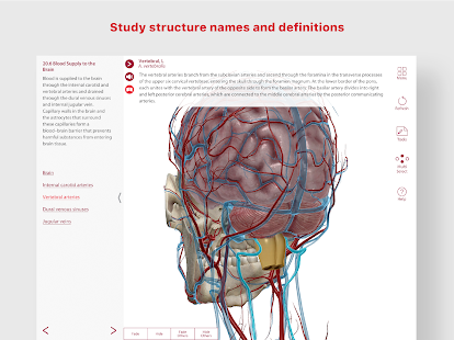 Captură de ecran pentru anatomie și fiziologie