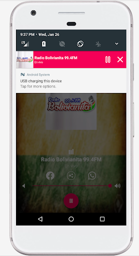 Android application Radio Bolivianita 99.4FM screenshort