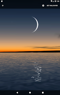 Moon Over Water Live Wallpaper Ekran görüntüsü