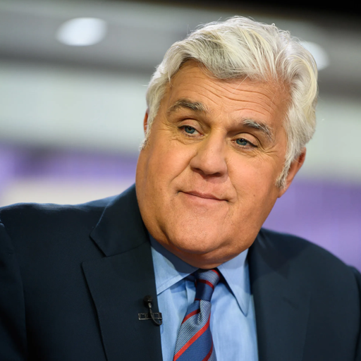 Jay Leno biography logo