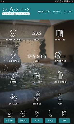 Oasis Salon and Day Spa Screen 2