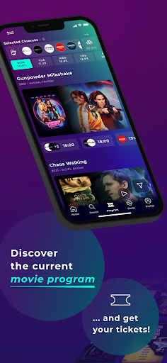 Cineamo - All cinemas & movies Screen 2