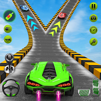 Mega Ramps Car Stunts Racing 3D- Free Car Games