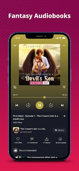 Pocket FM: Audiobook & Podcast Mod Screenshot