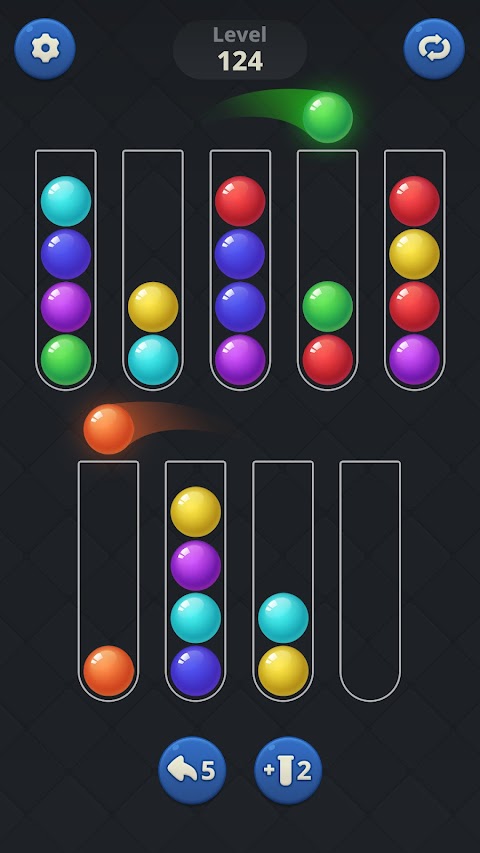 Ball Sort - Color Puz Gameのおすすめ画像3