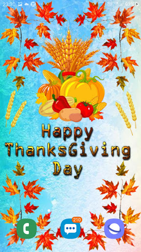 Thanksgiving Live Wallpaper Screen 3