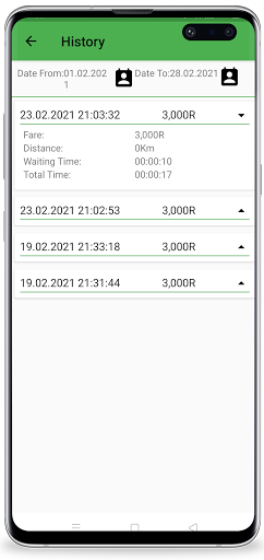 Taxi Riel - Taximeter Screen 3