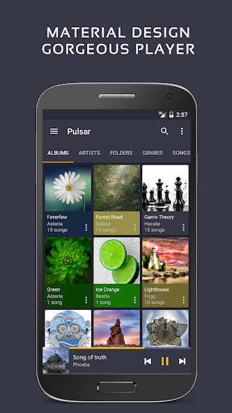 Pulsar Music Player Pro banner
