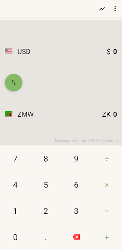 Android application us dollar to zambian kwacha zk screenshort