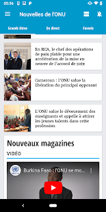 UN News Reader Screenshot