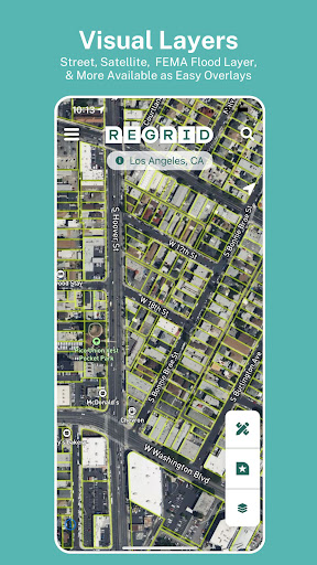 Screenshot of The Regrid Property App