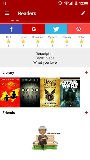 Readers - Socialising the Read Screen 3