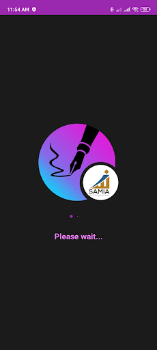 Android application SAMIA Blogspot screenshort
