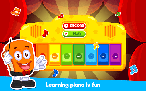 Screenshot of Marbel Piano - Play and Learn
