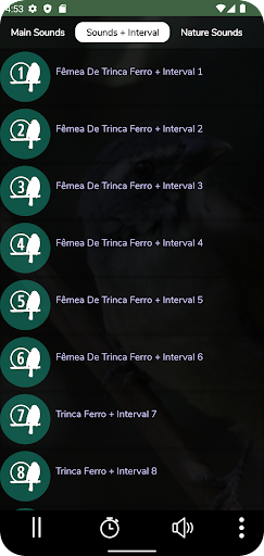 Android application Fêmea trinca ferro macheando screenshort
