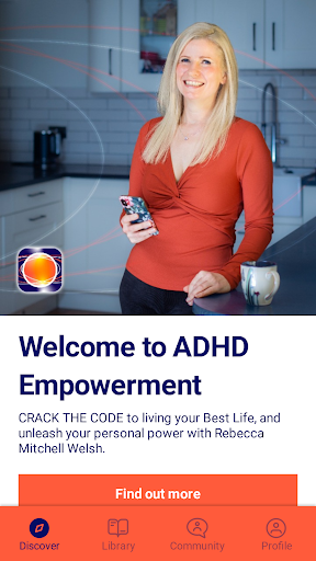 Android application The ADHD Empowerment App screenshort