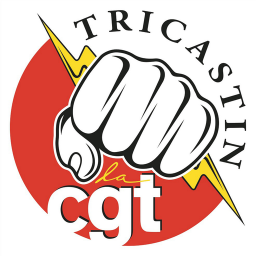 CGT EDF TRICASTIN logo