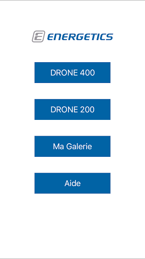 Android application E-Drone flight screenshort