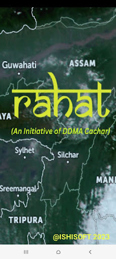 Android application RAHAT screenshort
