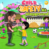 Child Safety at Garden and Playground icon