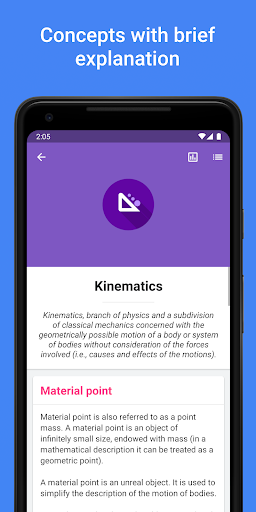 Physics Pro - Notes & Formulas Screen 3