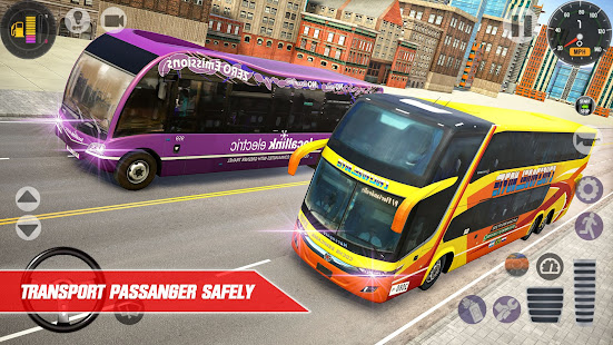 Bus Simulator Coach Bus Games android2mod screenshots 10