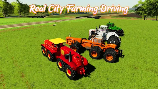 Real City Farming Driving Sim