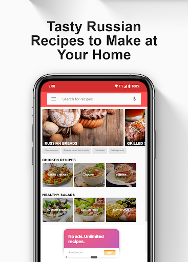 Russian food recipes Screen 2